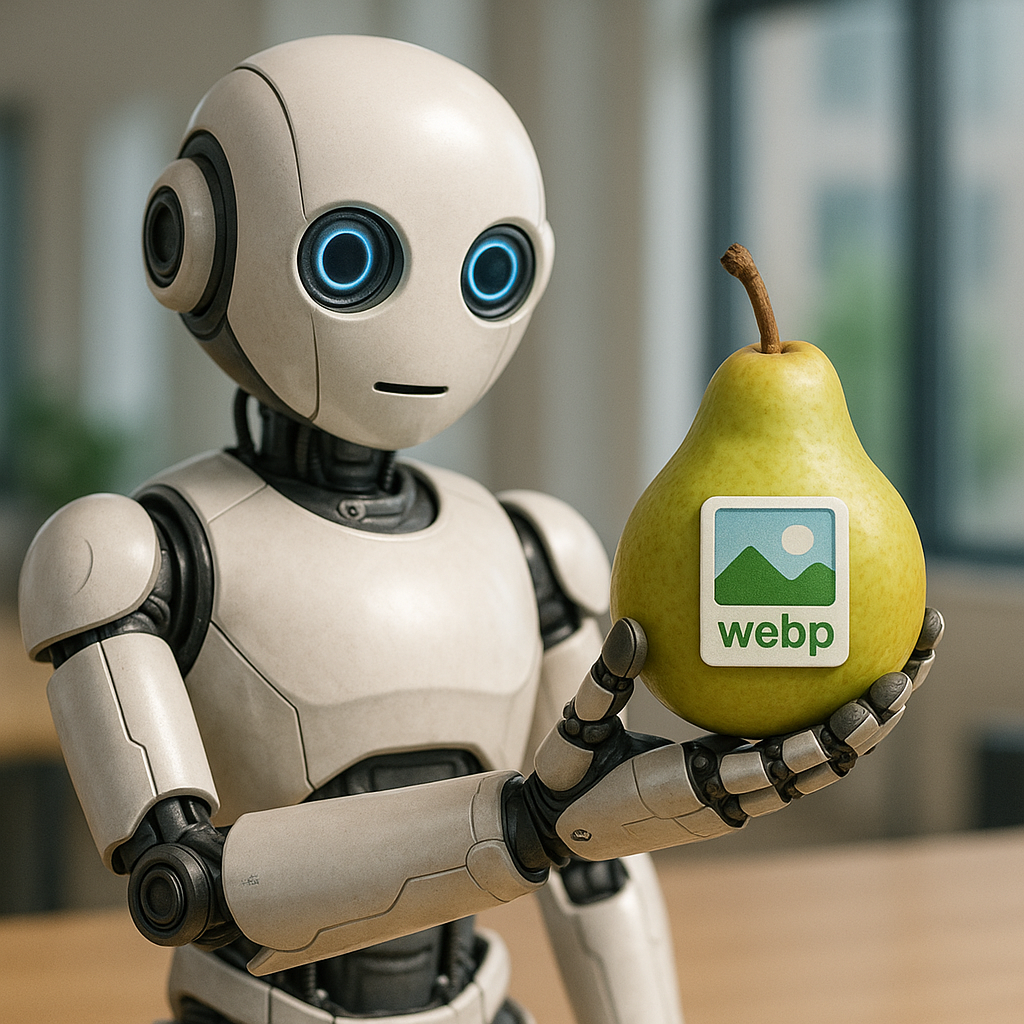 Поддержка формата WebP в 1С: экономия места и ускорение обмена данными